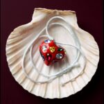 Подвеска кулон в форме сердца «Сердце» с кристаллами Swarovski